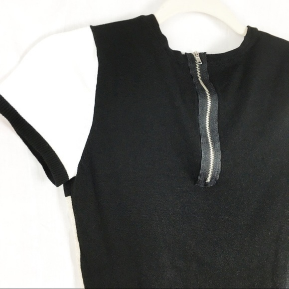 The Limited Color-Blocked Neutral SS Sweater Sz XS - Picture 6 of 7